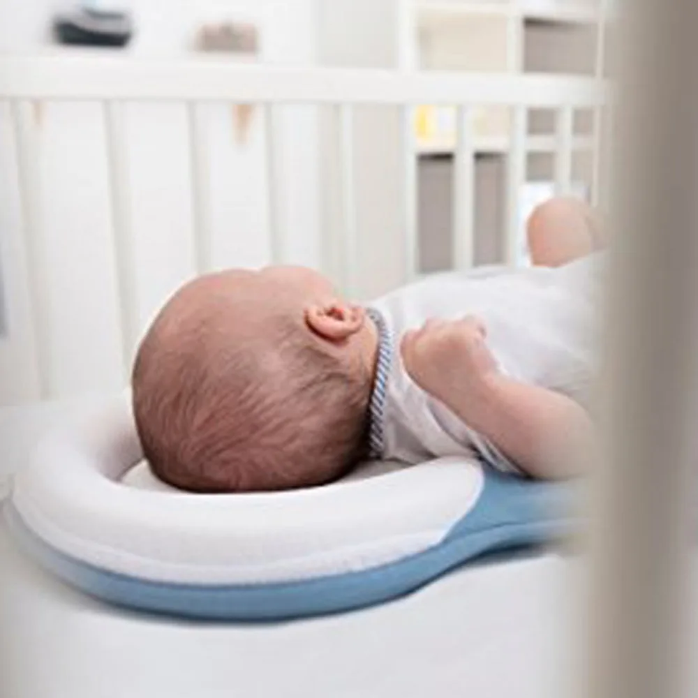 Горячая Infantil спальная одежда для новорождённых малышей позиционная площадка детская комната мягкая Предотвращающая плоская голова Ортопедическая подушка анти Спящая поддержка