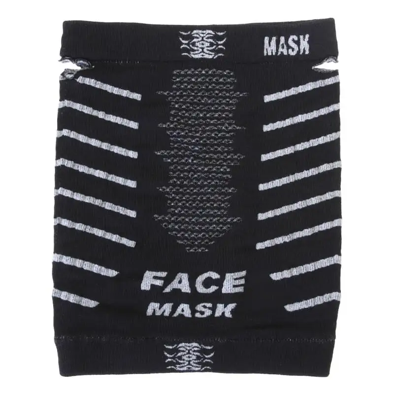 1 шт., маска для велоспорта на открытом воздухе, ветрозащитная, Пылезащитная, волшебный шарф, повязка на голову для горного велосипеда, спортивные маски для велоспорта, покрытие для лица - Цвет: Черный