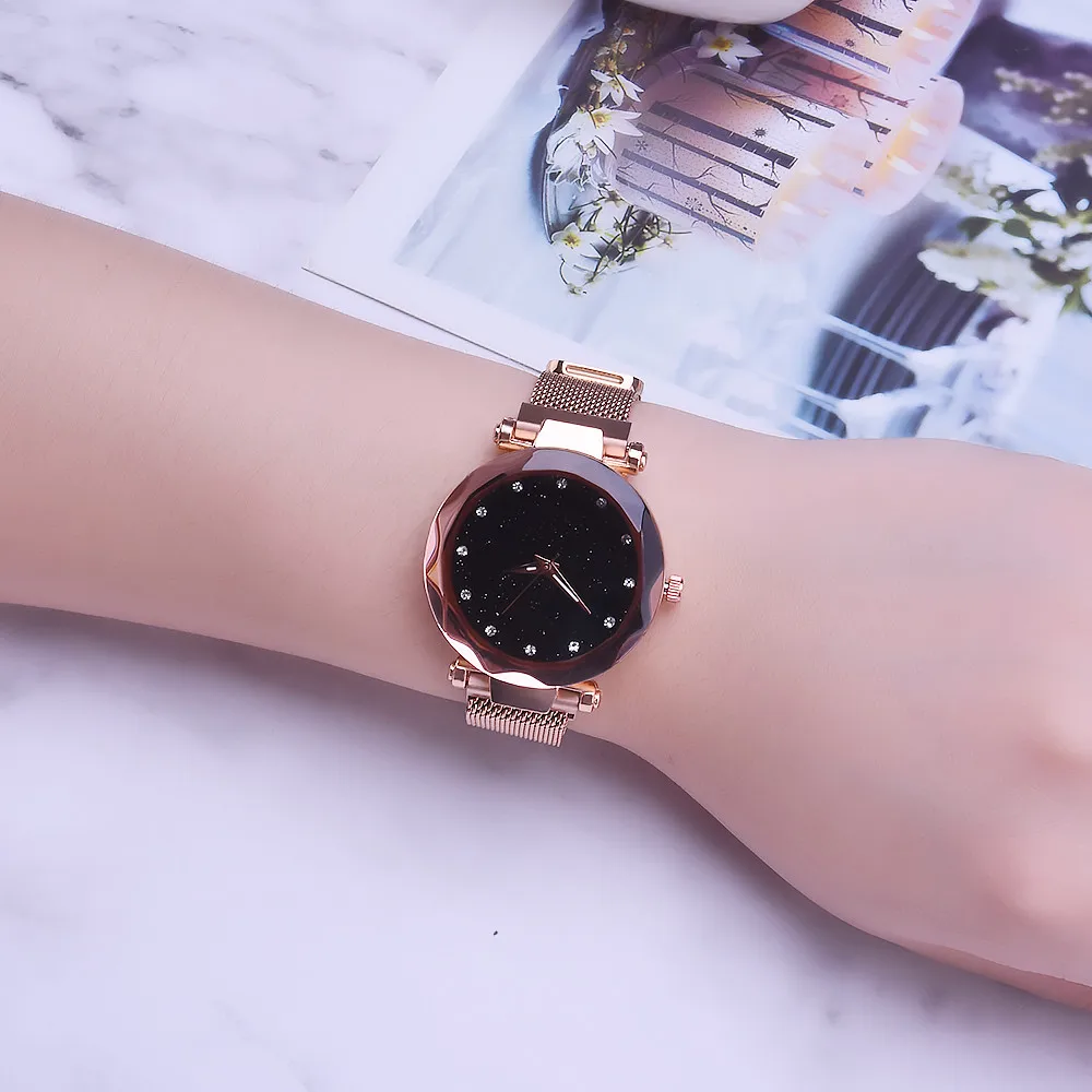 

Luxury Rose Gold Leisure Set Steel Band Christmas Women Watches ladies casual dress Luxury quartz wrist watch reloj mujer pt4
