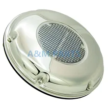 Караван Лодка вытяжной вентилятор Солнечный вентиляционное отверстие Палуба вентилятор с переключателем батареи комбо