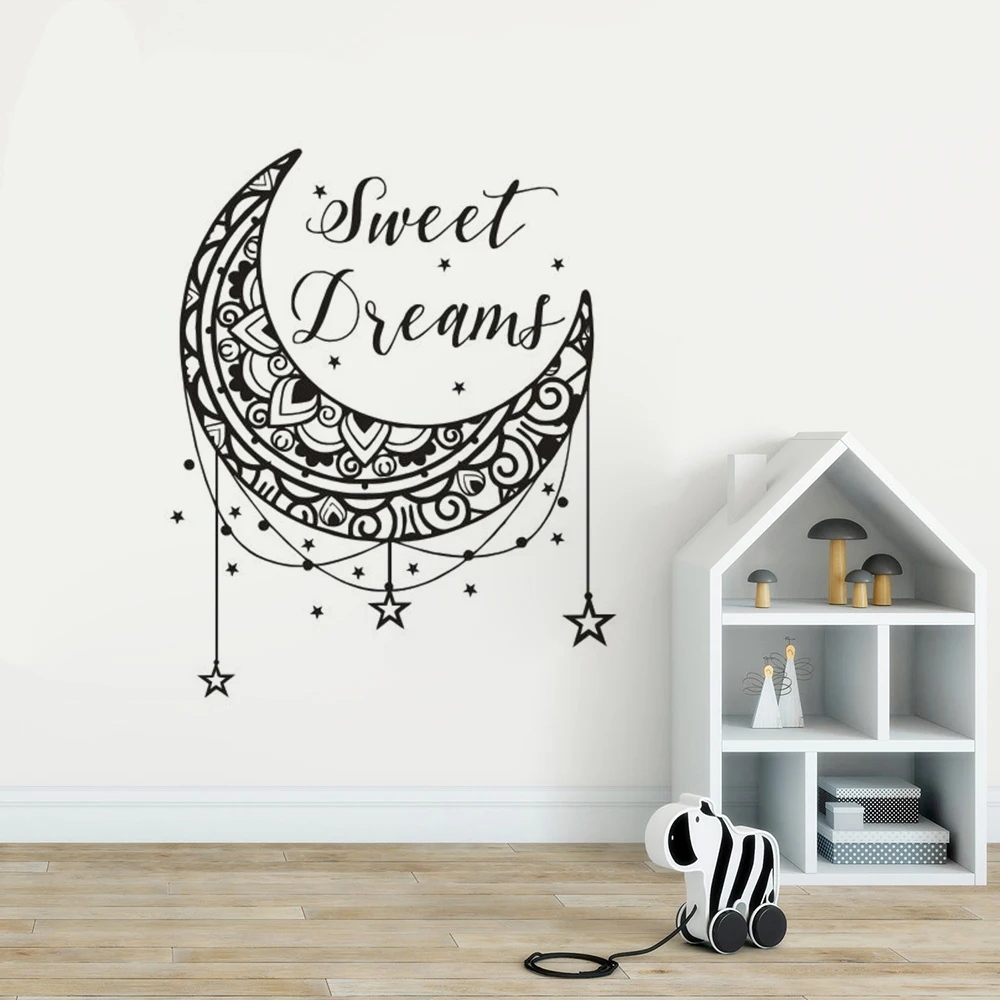 Sweet Dreams Wall Decal Staroon Kids Room Decor Sweet Dreams Wall Decal Staroon