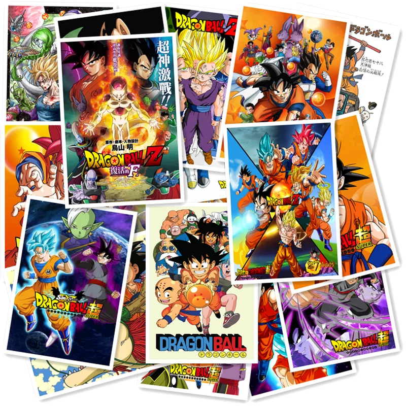 A1-6# Dragon Ball 20/шт ПВХ серии стикеры домашний декор холодильник стиль стены Дорожный чемодан Граффити стиль s