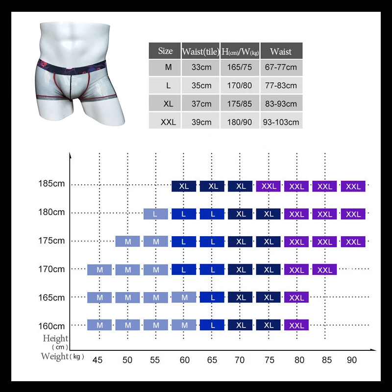 Бренд EXILIENS, новинка, мужское нижнее белье, боксеры, Homme Boxershorts, сетчатые прозрачные мужские боксеры, мужские трусы, u-образные выпуклые, размер M-2XL 092701