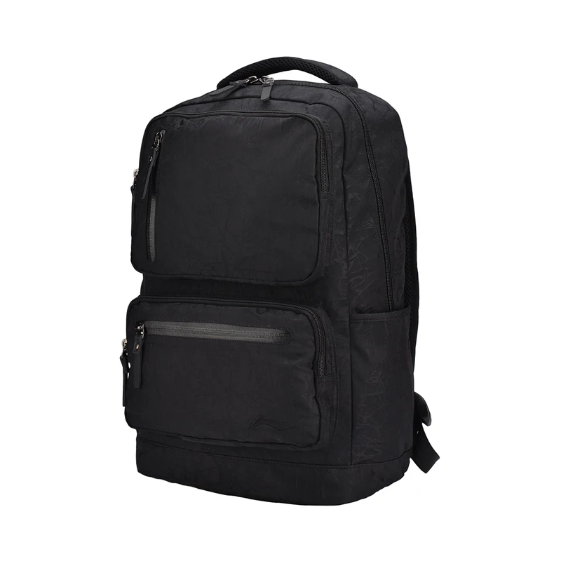 Li-Ning унисекс Городской Спортивный Рюкзак, полиэстер, классический городской рюкзак для бега, спортивная сумка с подкладкой ABSM118 BBF231 - Цвет: ABSM118 1