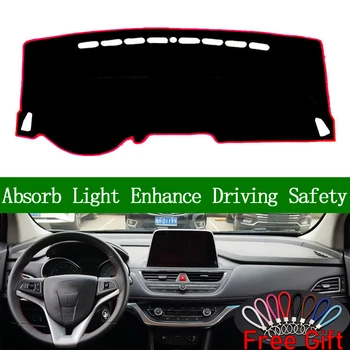 

For JAC REFINE S3 2017 2018 Dashboard Cover Sun Shade Non-slip Dash Mat Pad Carpet Car Stickers Interior Accessories