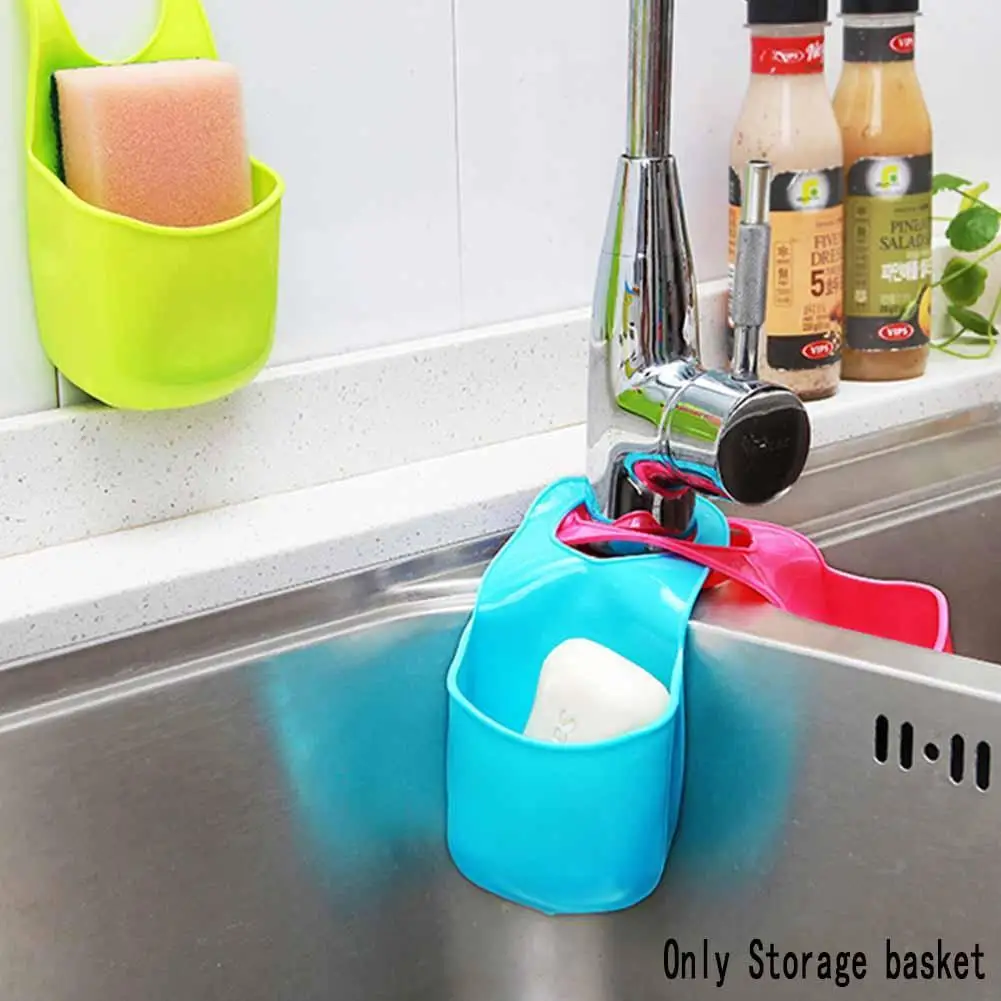 Мини раковина подвешивание корзины мешок водная полка для посуды ...