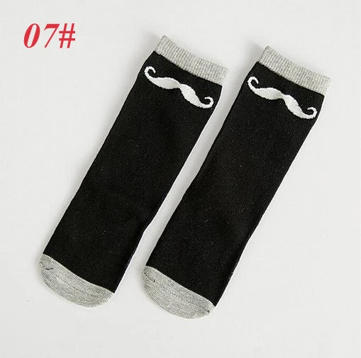 sportsock c670black Новые высокие носки для девочек детские длинные носки с рисунками животных для маленьких мальчиков высокие теплые милые носки для младенцев хлопковые зимние носки для детей - Цвет: sportsock c670black