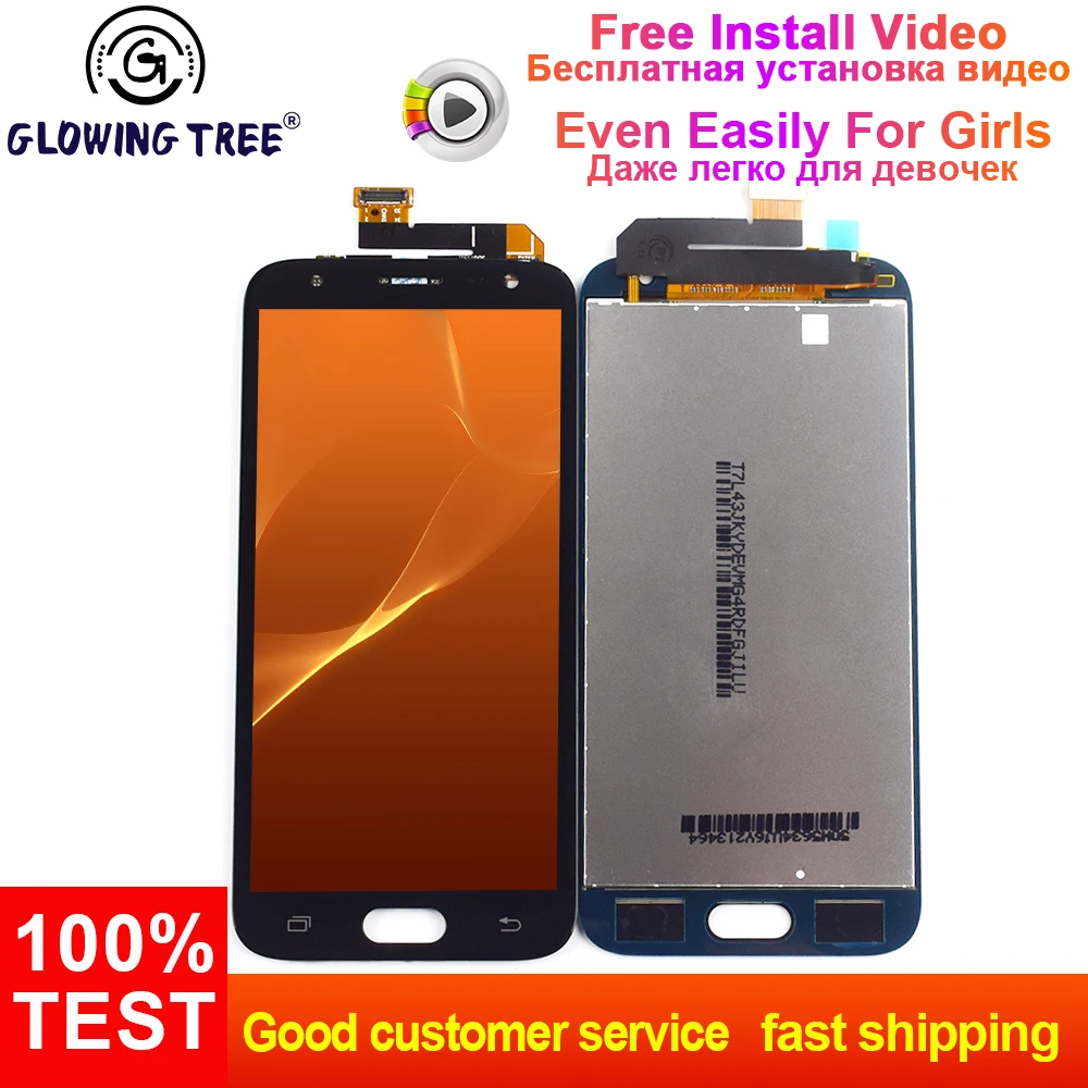 

j3 J330 LCD For Samsung Galaxy J3 2017 J330 J330F LCD Display Monitor Module Panel + Touch Screen Digitizer Assembly