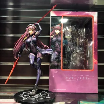 

10" Fate Grand Order Anime Lancer Scathach 3rd Double Spear Boxed 25cm PVC Action Figure Model Doll Toys Gift