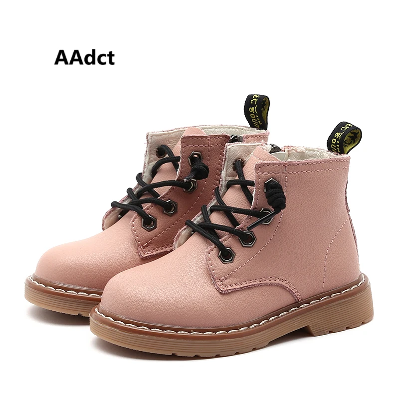 

AAdct Cotton warm martin boots for little girls and little boys New fashion short baby boots 2018 Winter little kids boots