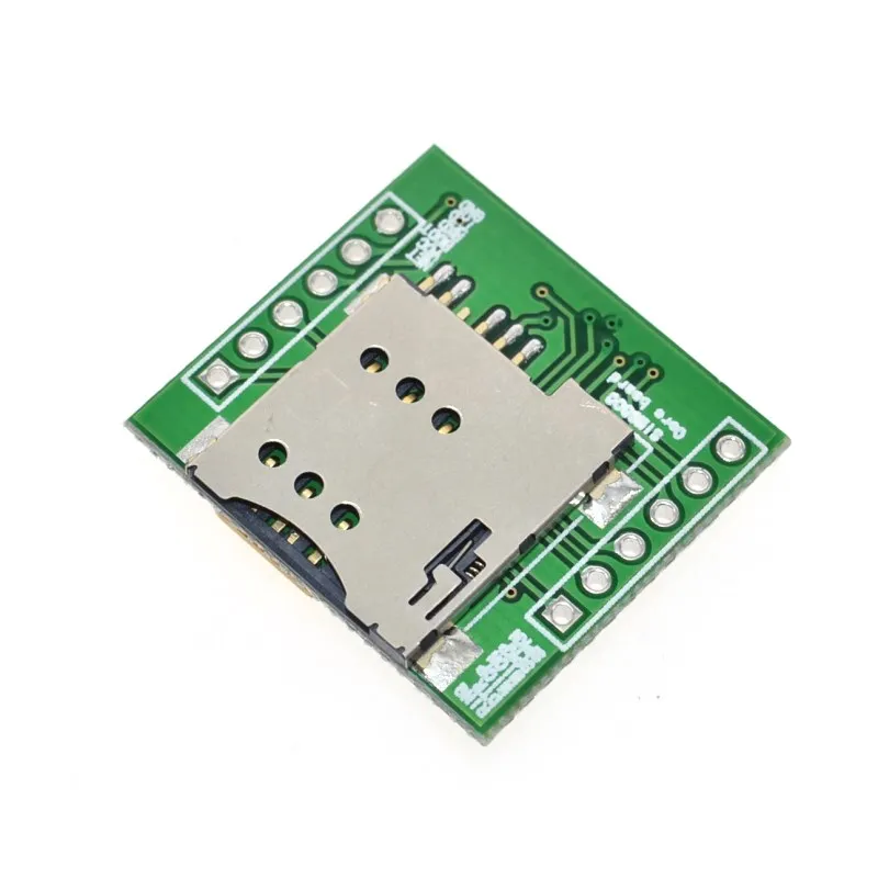 Маленький модуль SIM800C GPRS GSM карта MicroSIM Core Board Quad-band ttl последовательный порт(совместимый SIM800L SIM900A