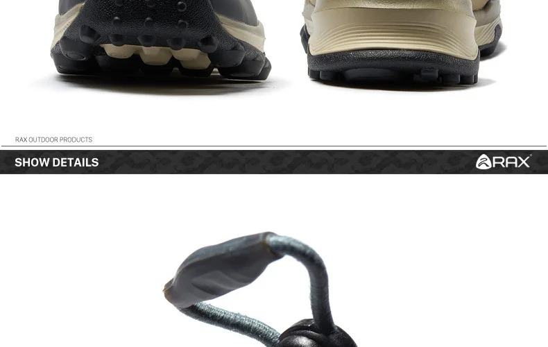 RAX уличная дышащая походная обувь мужские легкие прогулочные треккинговые кроссовки женские противоскользящие альпинистские ботинки водонепроницаемые