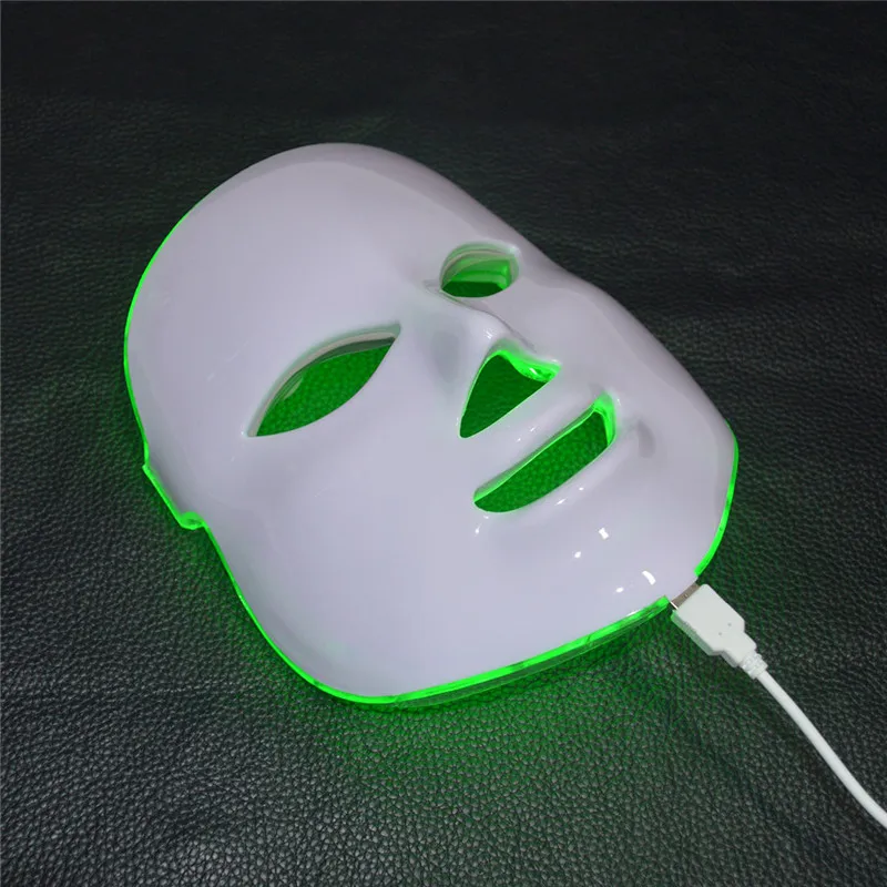 7 Colors Beauty Therapy Photon LED Facial Mask Light Skin Care Rejuvenation Wrinkle Acne Removal Face