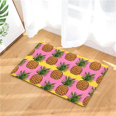 Cross-border law Laiwu 3d printing carpet pineapple bedroom home living room carpet cartoon printing mats mats custom - Цвет: 14