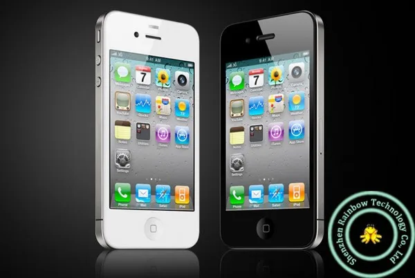 Apple iPhone 4 iOS 16G или 32GB rom 3,5 дюймов 5MP камера wifi gps сотовый телефон