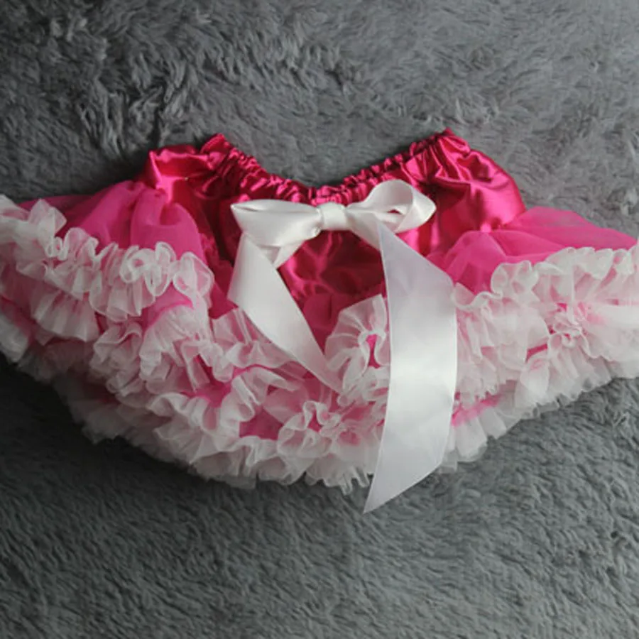 

Baby skirt Hot pink tutu skirt Newborn tutus baby photo prop infant pettiskirt tutu chiffon baby shower gift