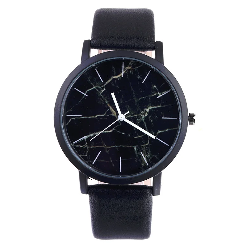 New Original brand Marble Style Watches Men Women Sport Casual Quartz Watch High quality Leather WristWatch 2