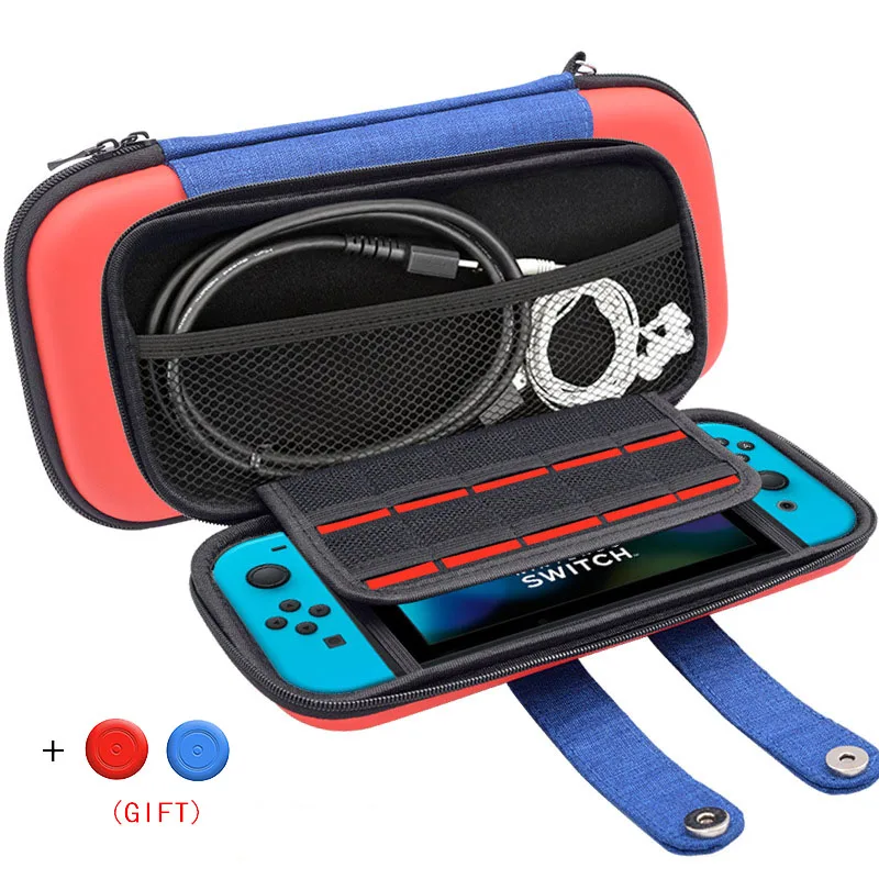 Портативный чехол для Nod Switch PU, сумка для хранения игр, Жесткий Чехол для Nod Switch NS, игровые консольные аксессуары