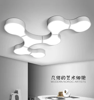 

Modern Led Ceiling Lights For Indoor Lighting plafon led Cells shape Ceiling Lamp Fixture For Living Room Bedroom luminaria teto