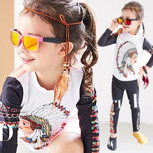 Детский купальник для девочек, коллекция года, детские купальники для детей, женские бикини с длинными рукавами