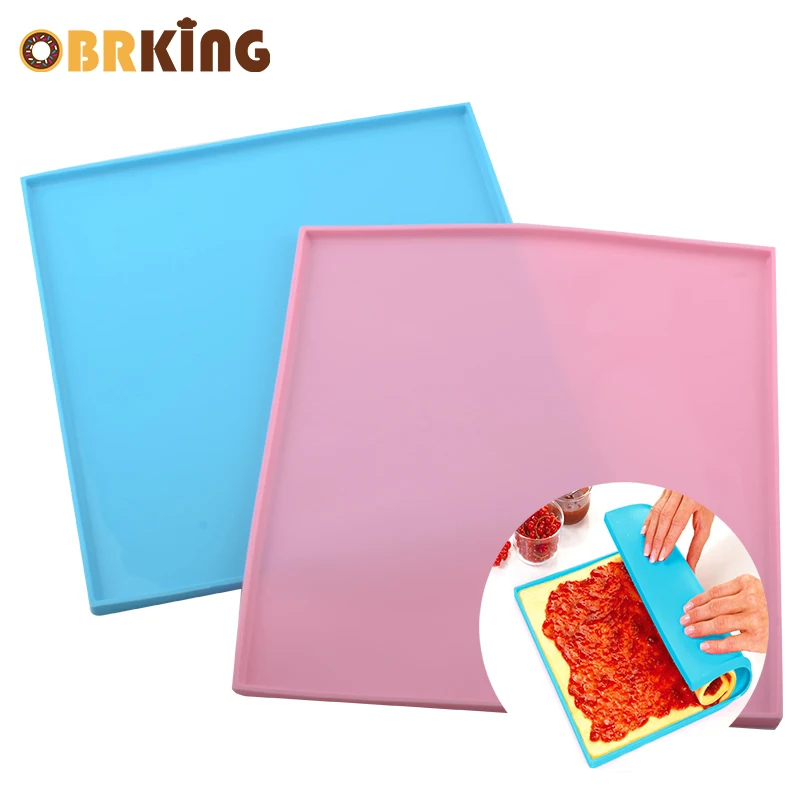 

OBRKING Silicone Non-stick Oven Mat Functional Baking Macaron Cake Pad Roll Pad Bakeware Baking Tools Kitchen Accessories