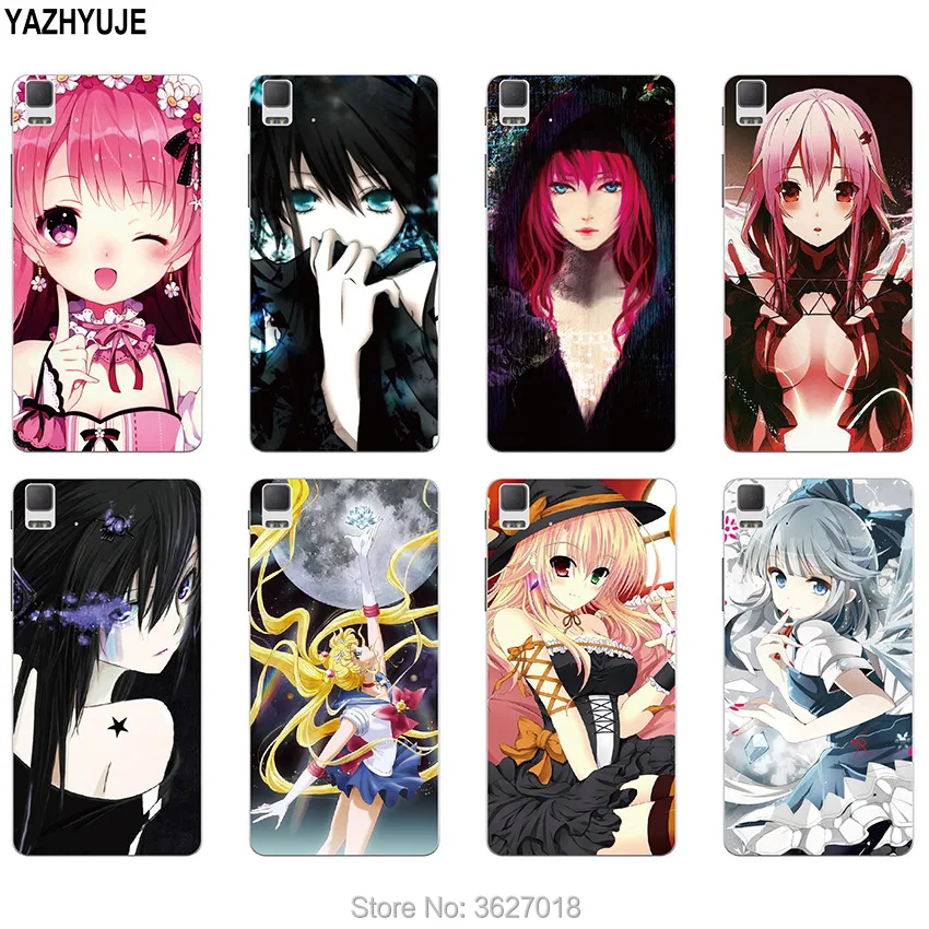 

YAZHYUJE New Arrival Soft TPU Silicone Case for BQ Aquaris E5 M5 X5 plus M5.5 U2 lite X pro Back Cover Anime Cute Gir Phone Case