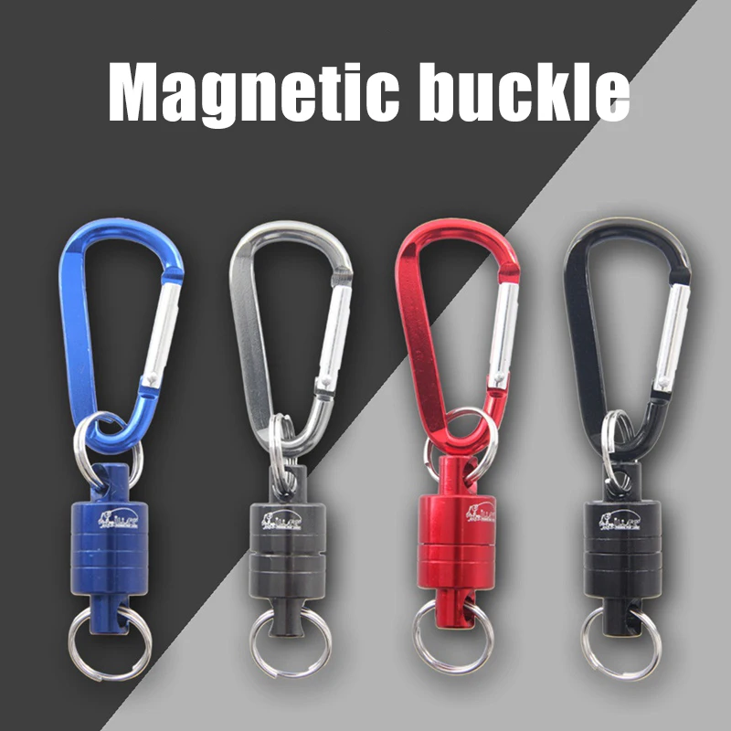 

iLure Fly Fishing Tackle Accessory Tool Strong Train Release Magnetic Net Gear Release Lanyard Cable Pull 3KG