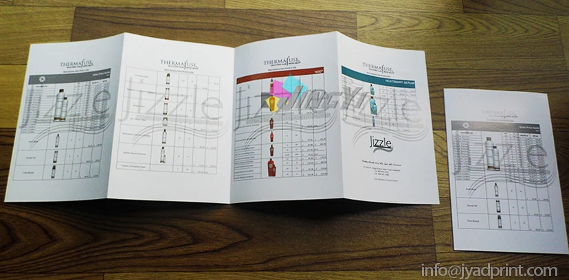 

Custom Print A3 Leaflets, Flyers, Booklets, Fold Brochures (MOQ: 200pcs)