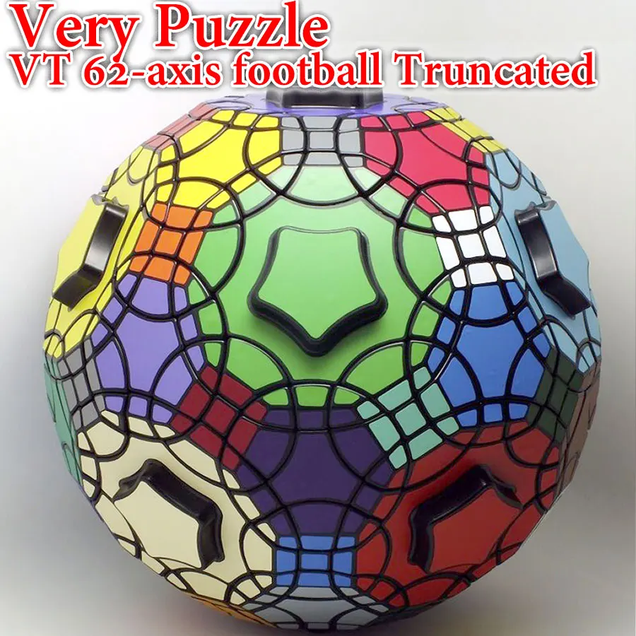 

Puzzle Magic Cube VeryPuzzle VT 62-axis football Truncated ball strange shape professional educational logic twist wisdom cube Z