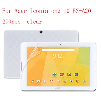 

Transparent Lcd Screen Protector Film for Acer Iconia one 10 B3-A20 explosion-proof membrane without retail packing 200pcs/lot