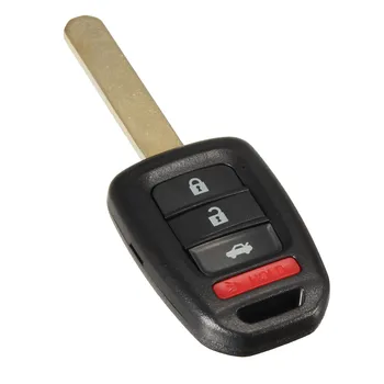 

4 Buttons Car Remote Key Cover Shell Case Replacement For Honda /Accord 2013 2014 2015