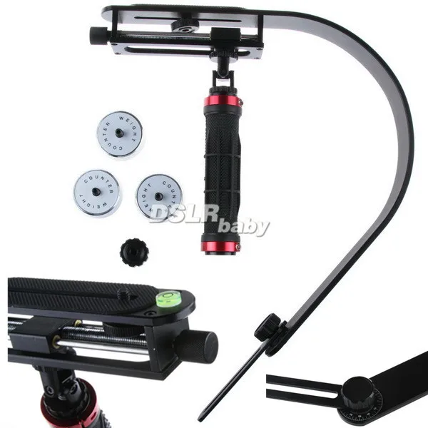 Pro микро Регулируемый Ручной Стабилизатор для Steadicam DSLR камеры видеокамеры DV |