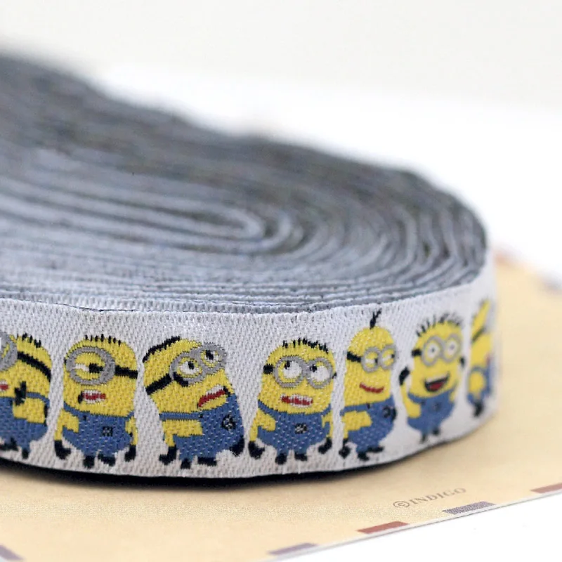 

2016NEW wholesale 5/8"(16mm)Polyester eyes of children Woven Jacquard Ribbon For Dog Collar KTZD16040800