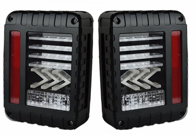 Yait 1 комплект хвост светильник s для Jeep Wrangler 2007- JK JKU с перерывом Резервное копирование светильник обратный поворотные парковочные сигнальные лампы в сборе - Цвет: G6