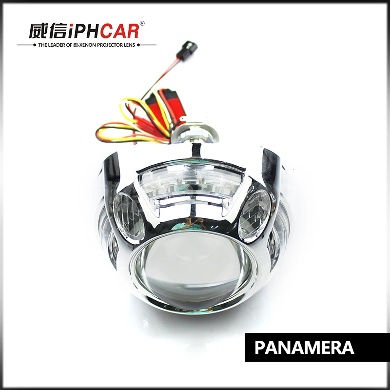 

Free Shipping IPHCAR New Car Styling Premium 3.0 inch HID Bi-xenon Projector Lens Headlight Retrofit Headlamps H1 H4 H7 LHD/RHD