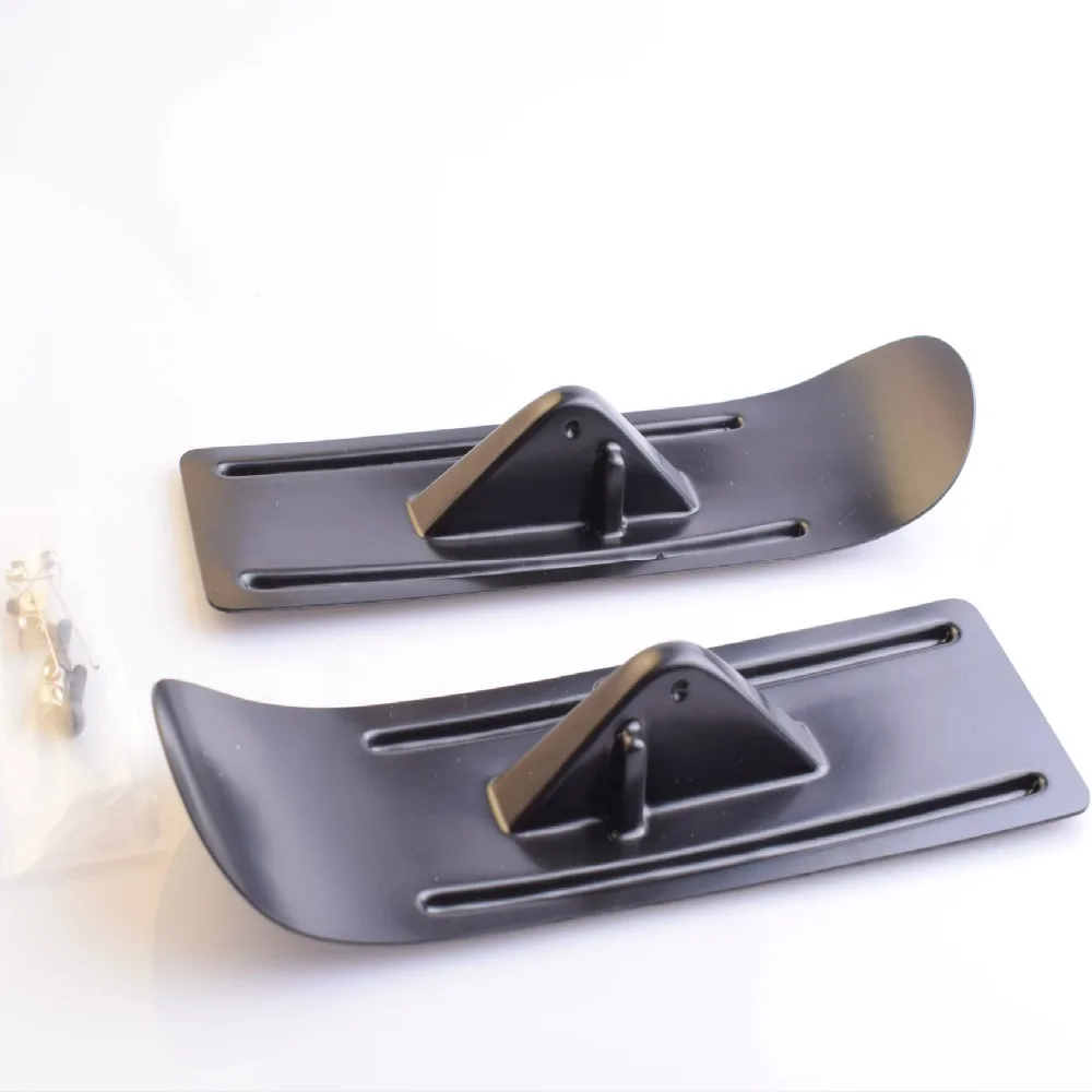 Black RC Snow Ski Kit High Strength RC for RC Aircraft RC Plane Flugzeu