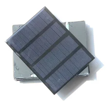 Solar panel 1 5W 12V A grade polysilicon board solar panel solar board 115x85mm colour black