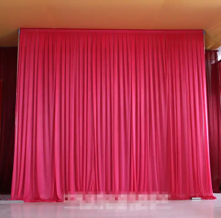 Express Free Shipping 10ft 10ft 3m 3m Wedding Backdrop Curtain