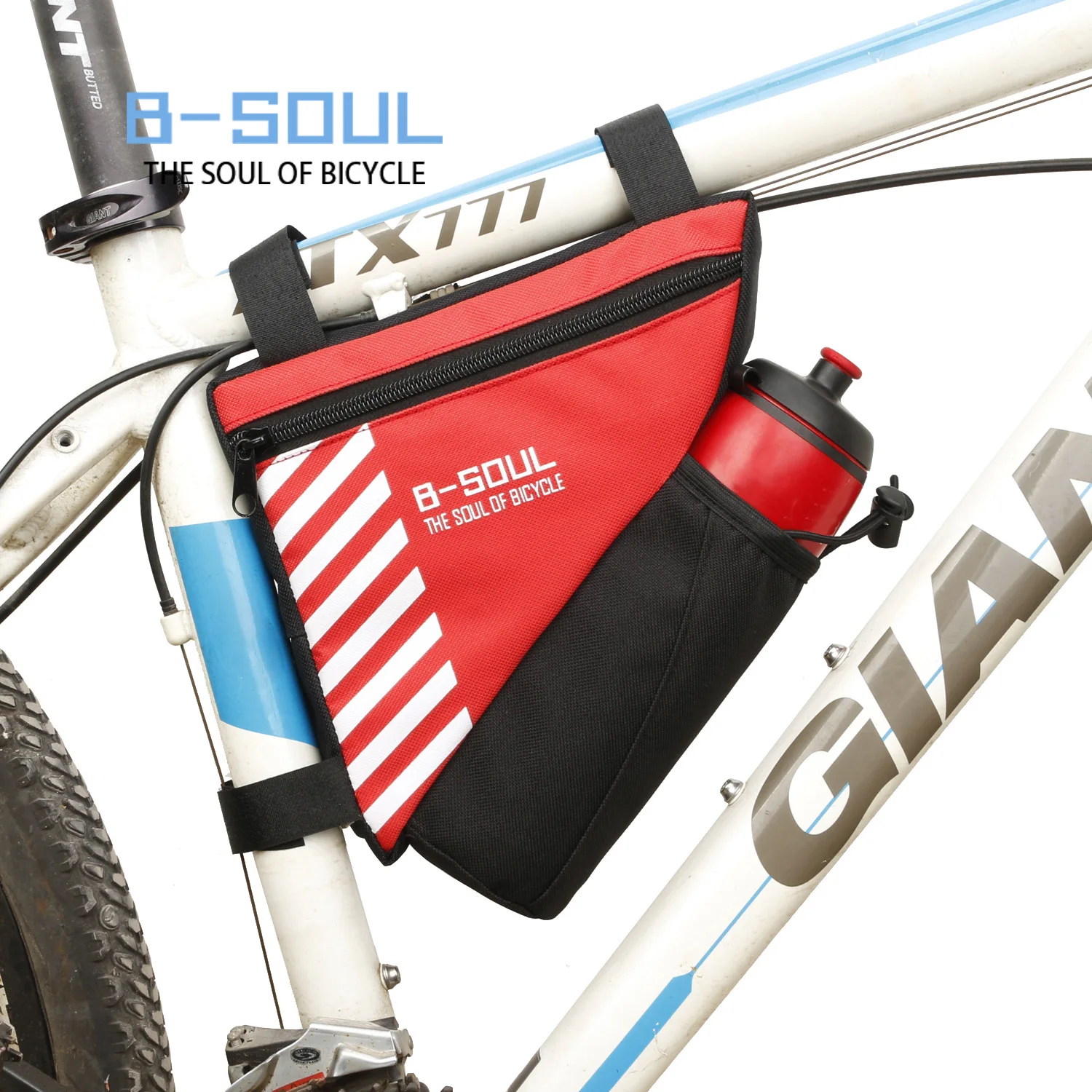 B SOUL Waterproof Cycling Front Bag Outdoor Triangle Bicycle Front Tube