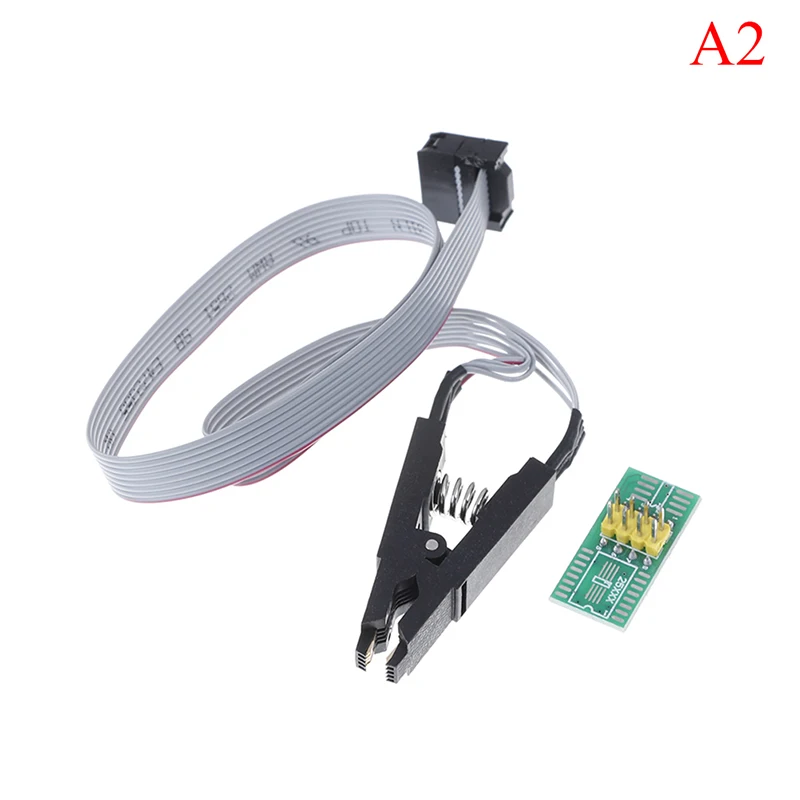 Красный Высокое качество SOIC8 SOP8 тест клип для EEPROM 93CXX/25CXX/24CXX в цепи программирования - Цвет: Красный