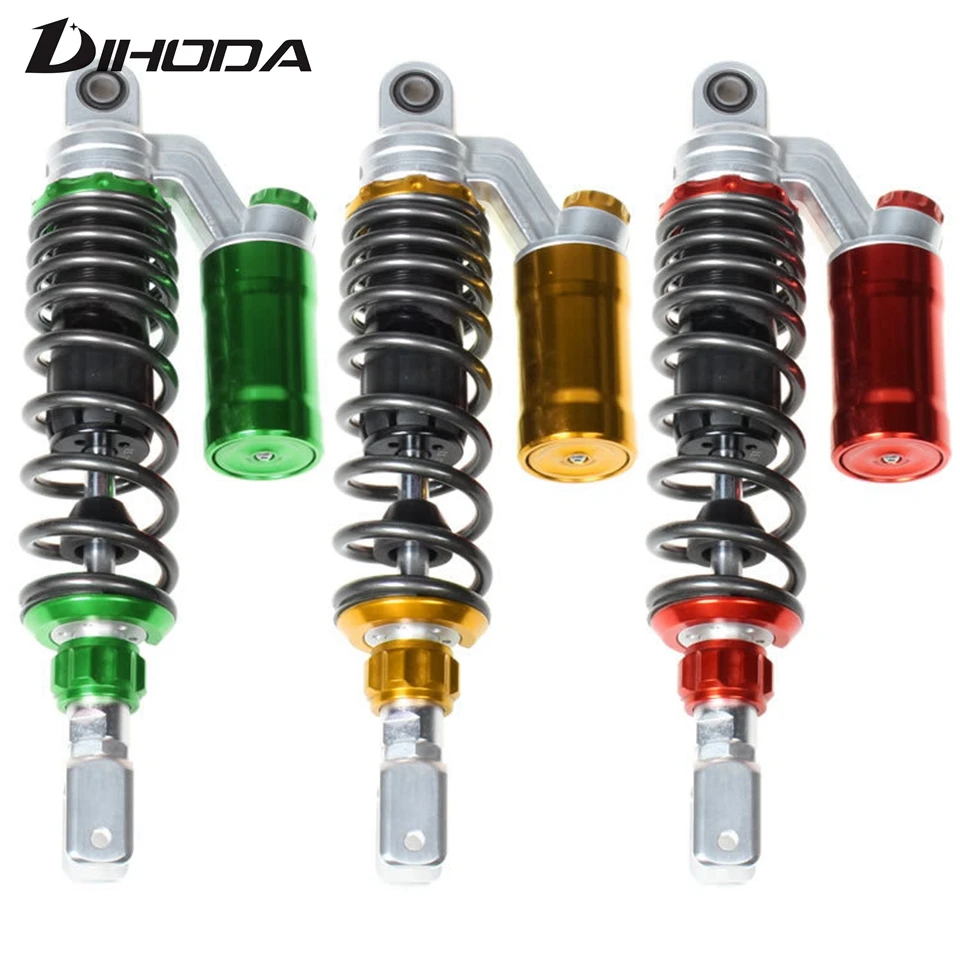 320 Mm Motorcycle Spring Rear Air Shock Absorbers For Honda Suzuki