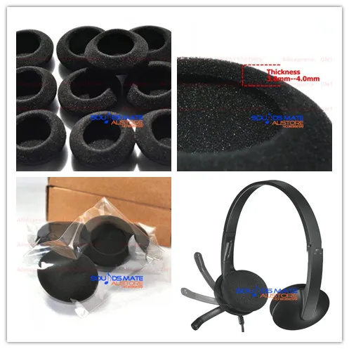 10 шт. пенопластовые амбушюры для Plantronics Audio 310 470 478 628 626 гарнитура наушников 5