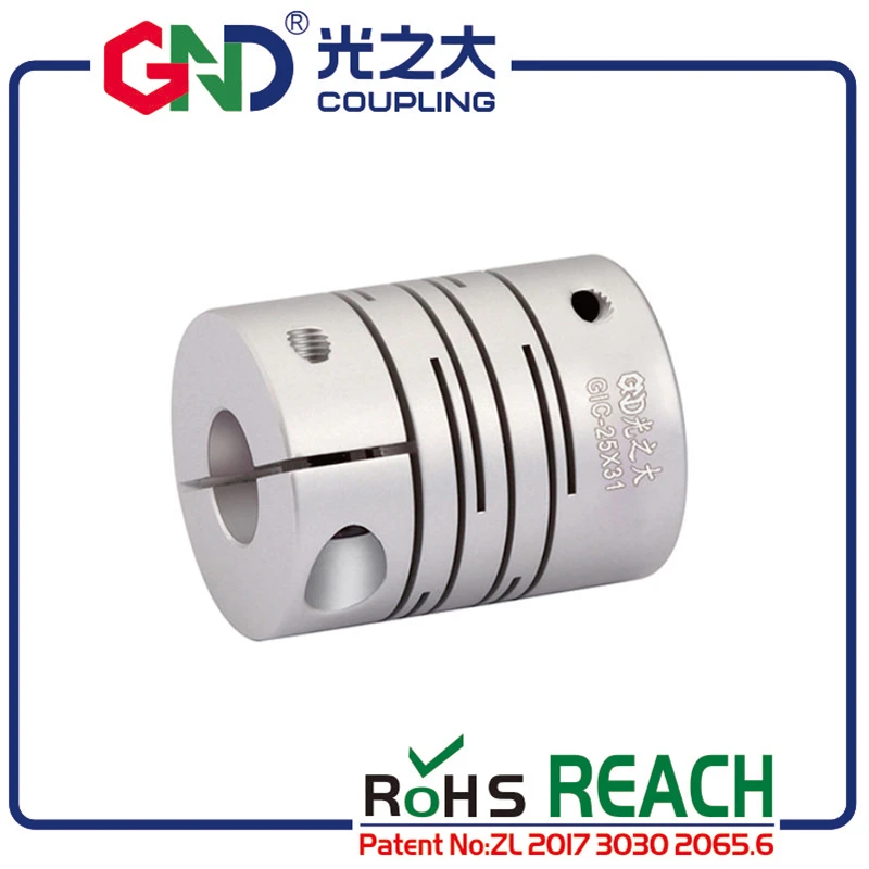 

GND flexible coupling aluminum electric motor stepmotor parallel line shaft coupler of acid-base servo motor quick-coupling CNC