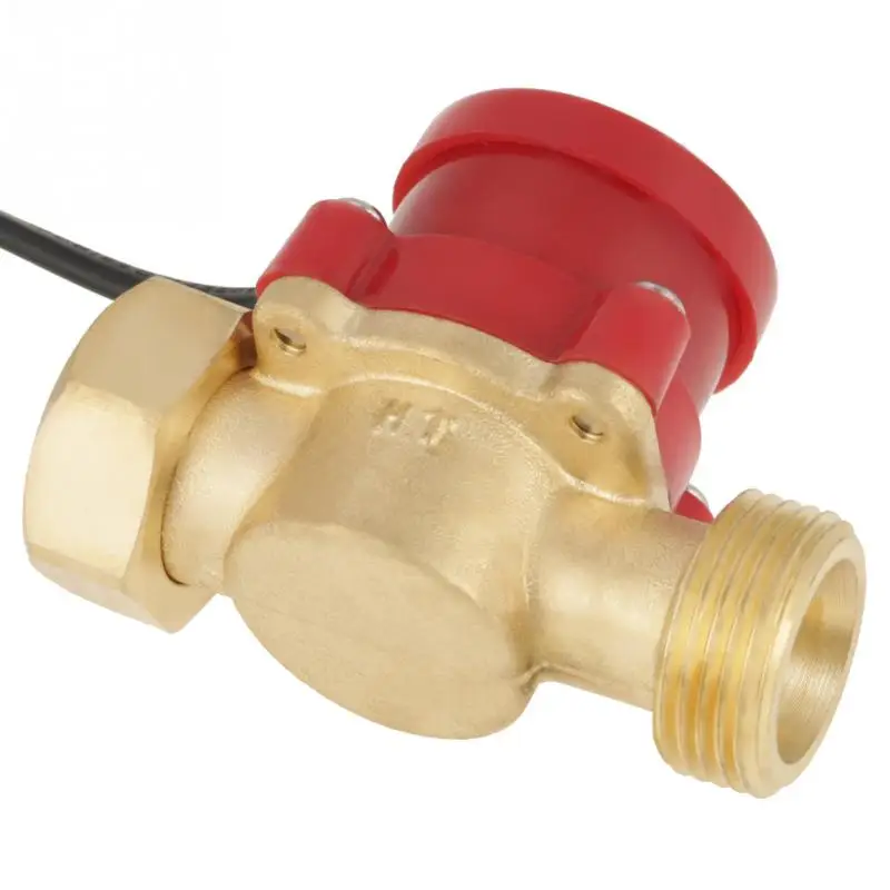 HT-60 G3//4-3//4 Filettatura Pompa acqua Sensore di flusso Controllo automatico Pompa acqua Interruttore 220V 0,5A