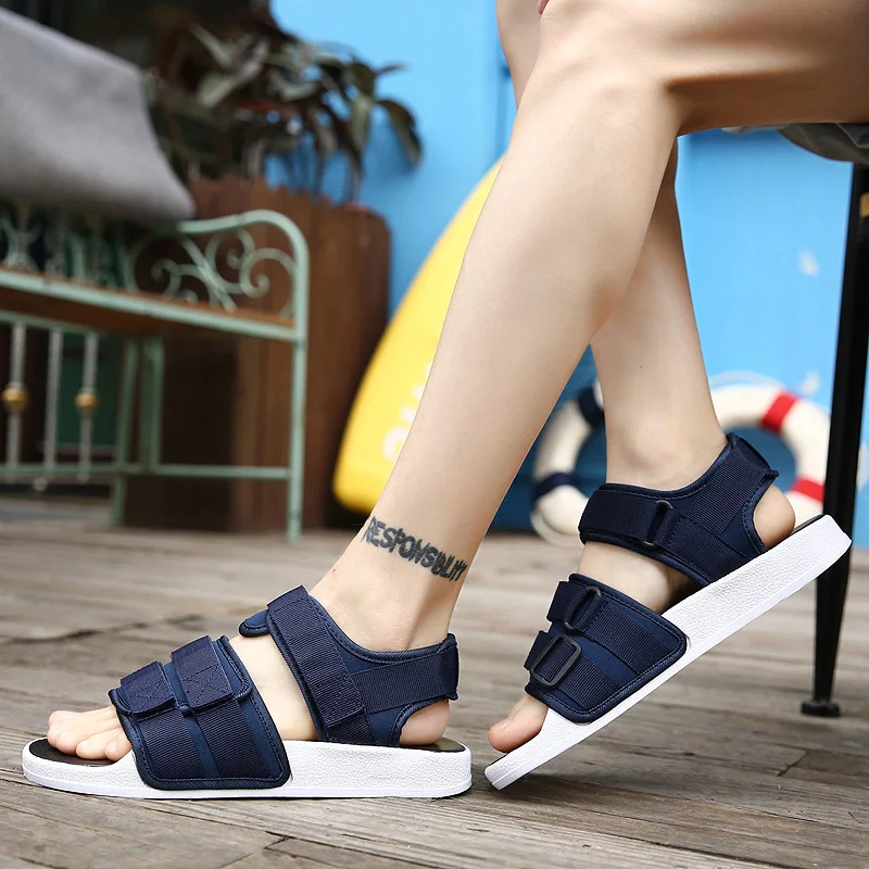 Men Sandals Slippers Genuine Leather Cowhide Male Summer Shoes Outdoor Casual Suede Leather Beach Lover Sandals Size 39-44 Men Sandals Slippers Genuine Leather Cowhide Male Summer Shoes Outdoor Casual Suede Leather Beach Lover Sandals Size 39-44