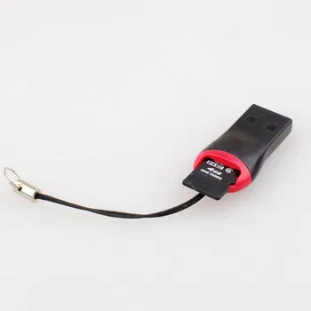 

High Speed Whistle Design USB 2.0 Micro SD Card Reader HC T-Flash TF Memory SD Card Adapter 200pcs/lot
