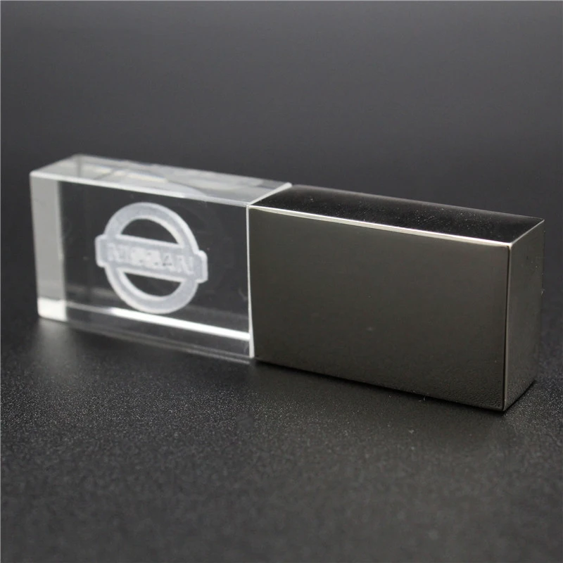 Usb2.0 металлический кристалл Nissan Автомобильный ключ модель USB флэш-накопитель 4 ГБ 8 ГБ 16 ГБ 32 ГБ драгоценный камень флэш-накопитель специальный подарок