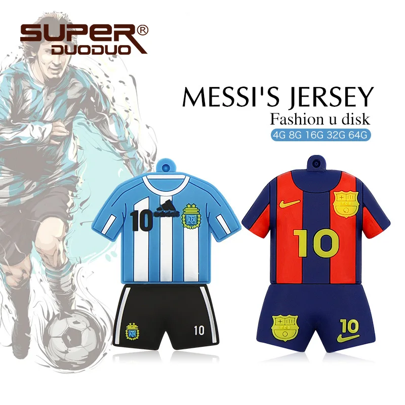 

Cool Jerseys 10 number model 32GB usb flash drive 64GB 128GB memory stick 4GB 8GB flash usb stick 16GB pen drive free shipping