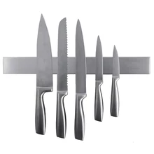 Держатель для ножей из нержавеющей стали Магнитная/магнитная полоса настенное крепление | 40 см | для организованной и аккуратной кухни | нож magne
