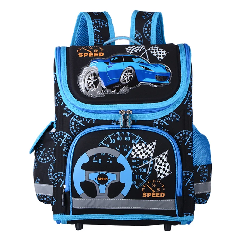 

High Quality 2019 Children School Bags for Boys Orthopedic Backpack Girls Butterfly Princess Schoolbag Mochila Escolar Grade 1-5